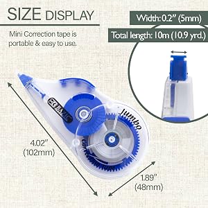 Correction tape