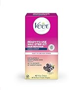Veet Leg and Body Hair Remover Cold Wax Strips, 40 Count (Packaging May vary)
