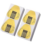 200Pcs Professional Long Nail Forms for Acrylic Nails, Polygel Nails, Thick Nail Extension Forms ...