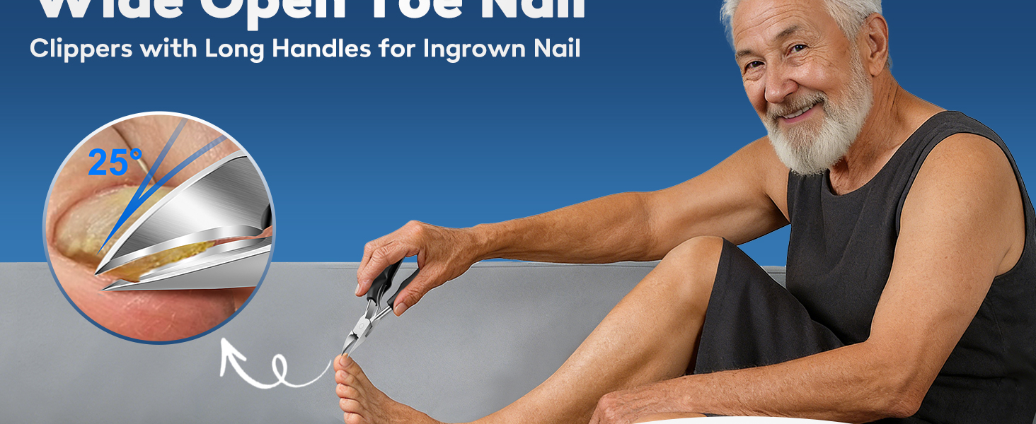 Toenail Clippers for Seniors Thick Toenails