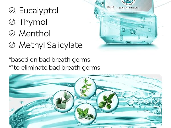 eliminate bad breath germs