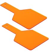 JMU 2 Pcs Dental Shield Plate, Handheld Dental Shade Board, Dental Light Curing Shield Eye Protec...