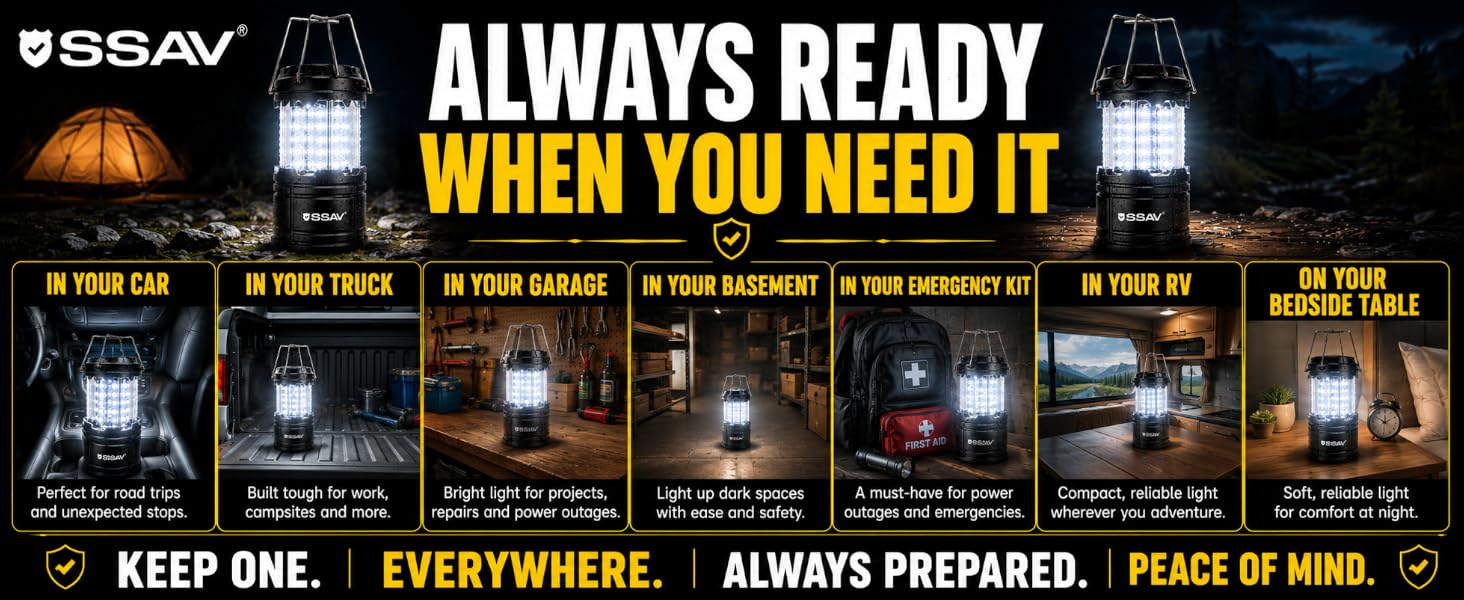 SSAV compact lanterns