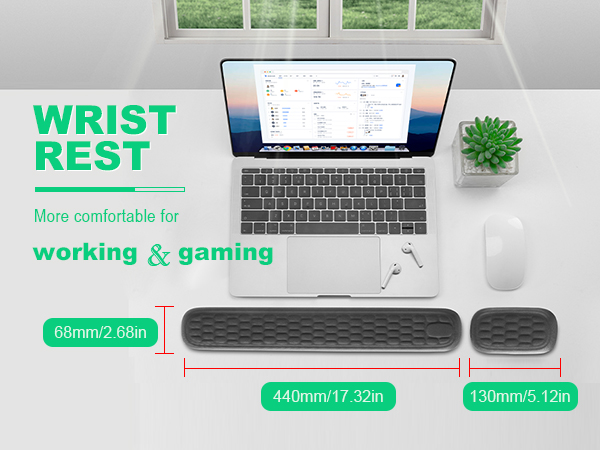 Keyboard and Mouse Set for Wrist Rest