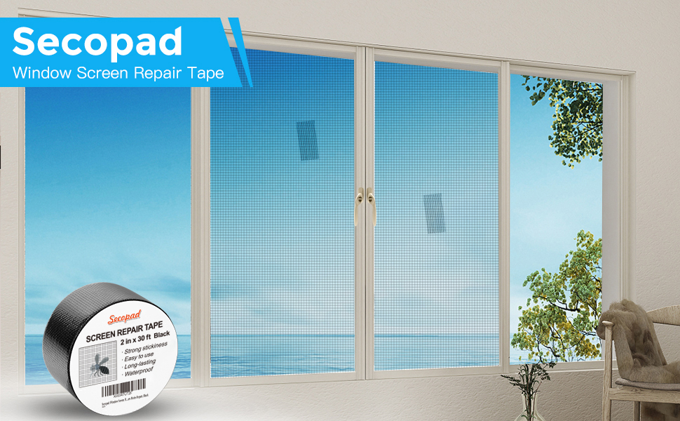 Black screen repair tape