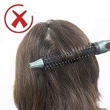 curling brush for short hair