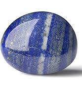 YATOJUZI 1.6"-2" Lapis Lazuli Crystal Stone Natural Crystals and Healing Stones Gemstones Blue Pa...