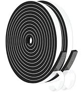 Weather Stripping,1/2" Wide x 1/4" Thick x 26Ft,Weather Stripping Door Seal,High Density CR Foam ...