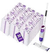 ZHAYAO 30 Pack Disposable Power Mop Pads for Swiffer Power Mop Pads, Compatible with Swiffer Powe...