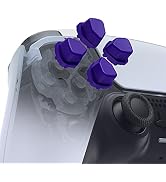 eXtremeRate Ergonomic Split Dpad Buttons (SDP Buttons) for PS5 Controller, Purple Independent Dpa...