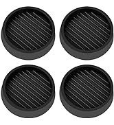 VOCOMO 2X2 Round Rubber Caster Cups, Non Slip Furniture Pads, Anti-Slip Gripper, Anti Skid Furnit...