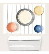 Pesilo Large Stone Drying Mat for Kitchen Counter, Foldable Dish Drying Mat Quick Dry Absorbent D...