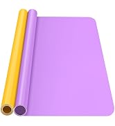 Silicone Mat, IKOCO 15.7"x 11.8" Silicone Craft Mat for Playdough A3 Large Art Mat Nonstick Silic...