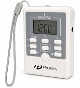 PRONLY 805 Portable Radio AM FM, Pocket Radio with SOS Alert & Flashlight | Easy Listening with A...