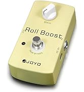JOYO Boost Pedal Classic Circuitry up to 35dB Clean and Clear Boost for Electric Guitar Effect - ...