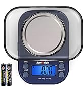AccuWeight Digital Gram Scale for Weed Small Pocket Coffee Scale with High Accuracy School Powder...