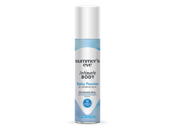 baby powder spray