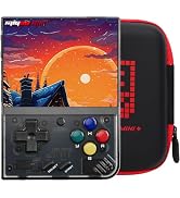 Miyoo Mini Plus with Portable Case Retro Emulator Handheld Game Console Latest Version with WiFi ...