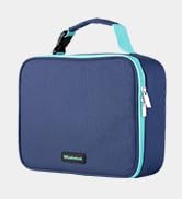 Whiskware Insulated Soft Cooler Lunch Box for School, Work, and Travel, One Size, Navy