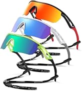 Vcarsian Kids Sunglasses Youth Baseball Sunglasses for Boys Girls 3-12 Polarized Softball Sports ...