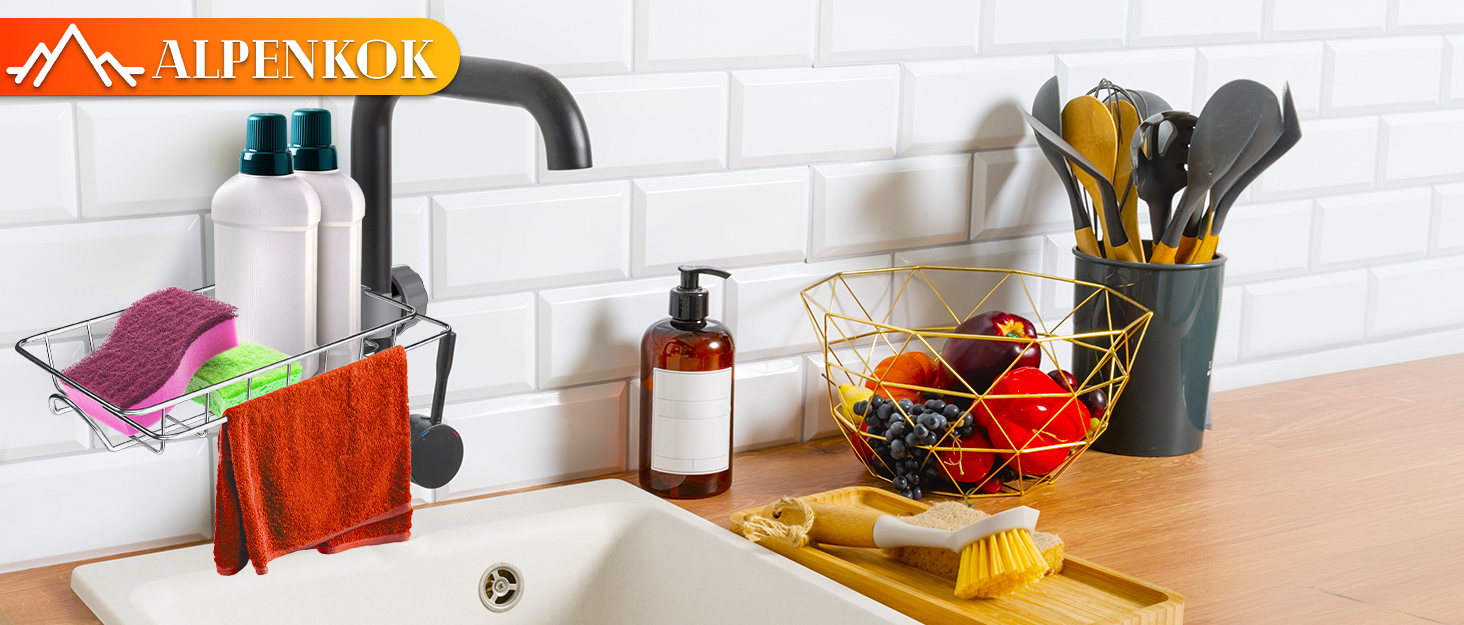 sponge holder for kitchen sink kitchen sink organizer sink caddy sponge holder sink organizer