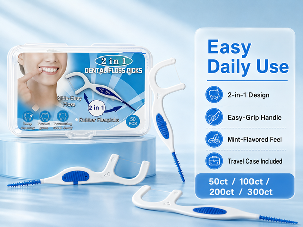 Dental Floss Picks Interdental Brushes