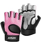 SIMARI Workout Gloves for Men and Women, Gym Cycling Weight Lifting Gloves with Grip Full Palm Pr...