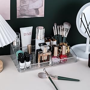 acrylic makeup organizers storage