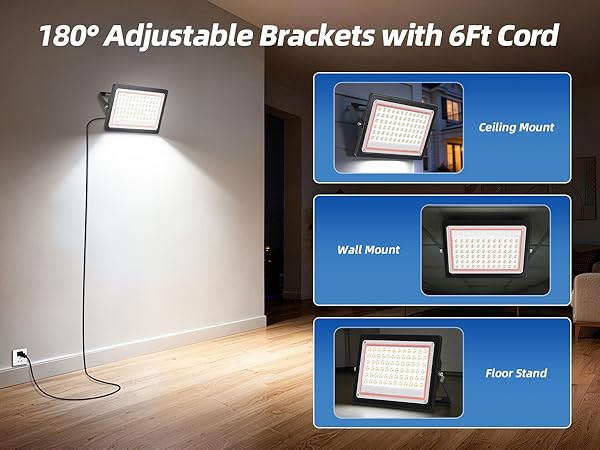 flood lights outdoor wired