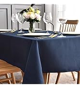 maxmill Jacquard Table Cloth Swirl Pattern Spillproof Wrinkle Resistant Oil Proof Heavy Weight So...