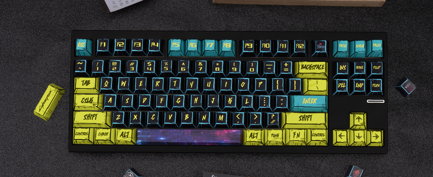 Manga Style Keycaps