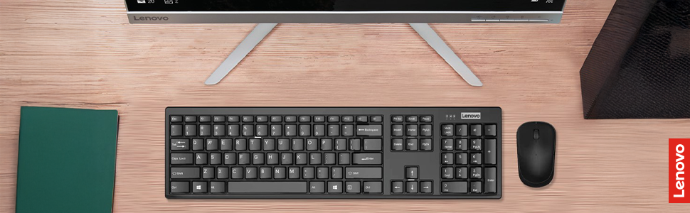 Lenovo 100 USB-A Wireless Combo