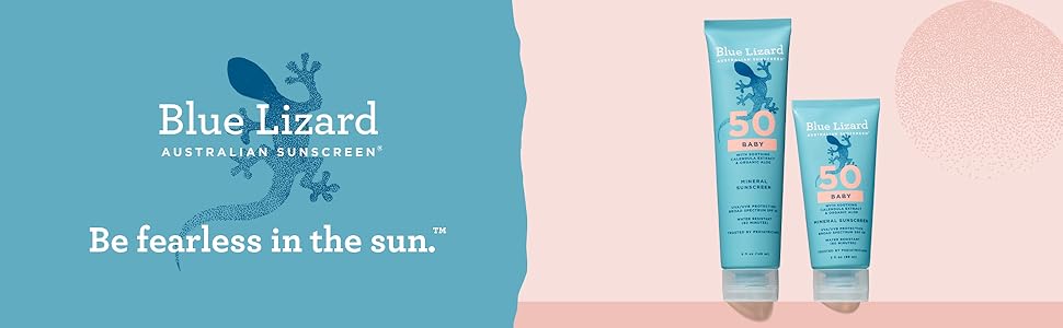 blue lizard, australian sunscreen, be fearless in the sun