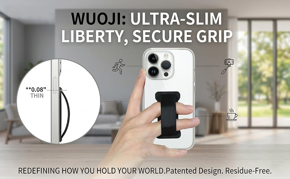 Finger Strap Phone Holder