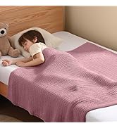 Guohaoi Knitted Weighted Blanket Kids (Haze Green 50