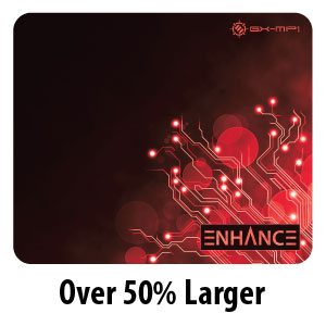 red mouse pad