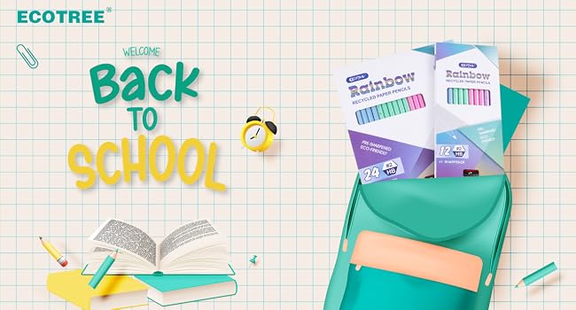 Perfect for school, drawing, assignments, note-taking, homework, fits in pencil cases and organizers