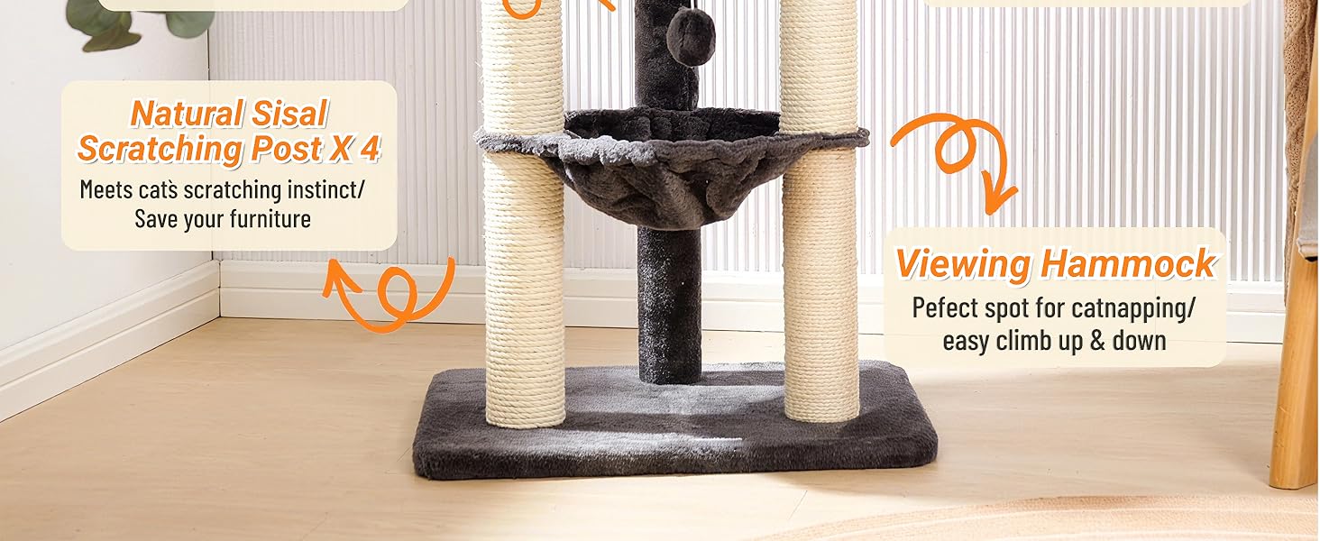 small cat tower