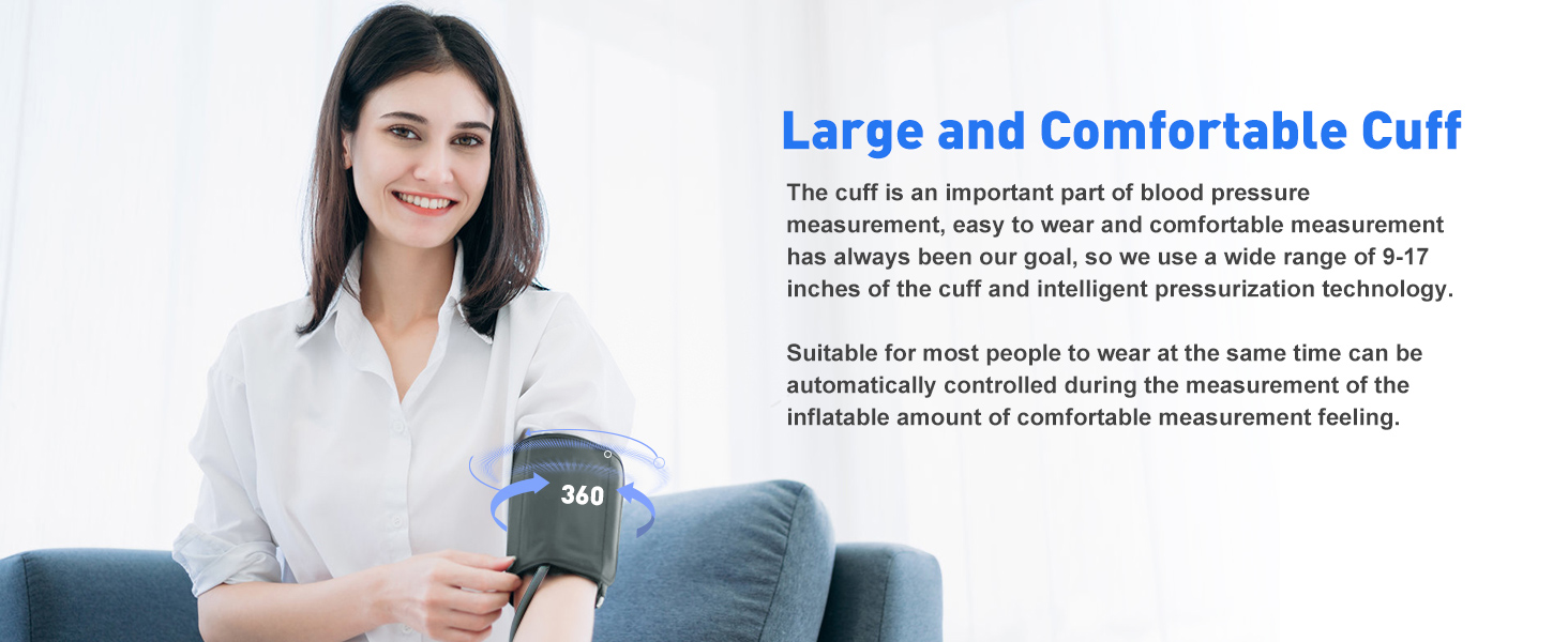 Large and Comfortable Cuff