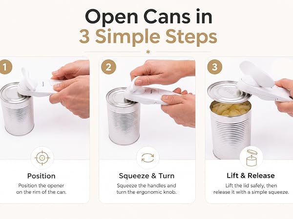 easy to use can opener