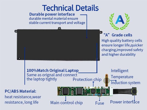 dell h5ckd 53wh battery