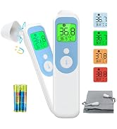 Mitdir 20C Ear and Forehead Thermometer for Baby&Adults Digital Infrared Thermometer with 1s Read...