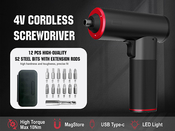 4V Cordless Screwdriver