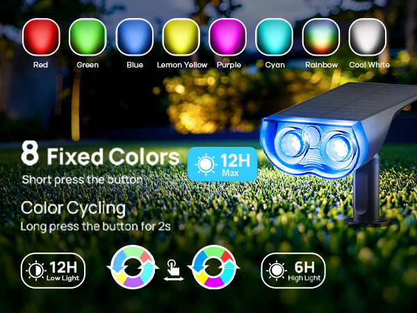 solar lights outdoor waterproof spot lights outdoor solar spotlights outdoor waterproof garden