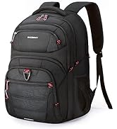 BAGSMART Travel Laptop Backpack Men Women, Extra Large Work 17.3 Inch Computer Backpack Airline A...
