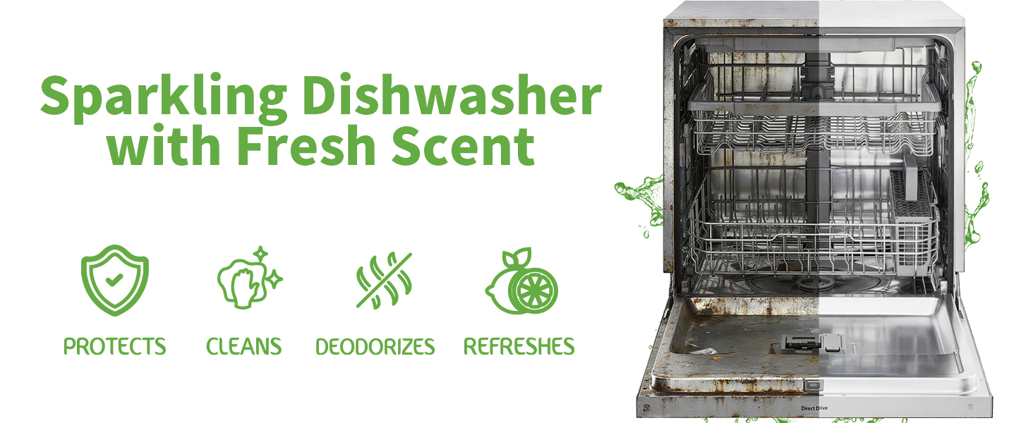 Dishwasher Cleaner and Deodorizer