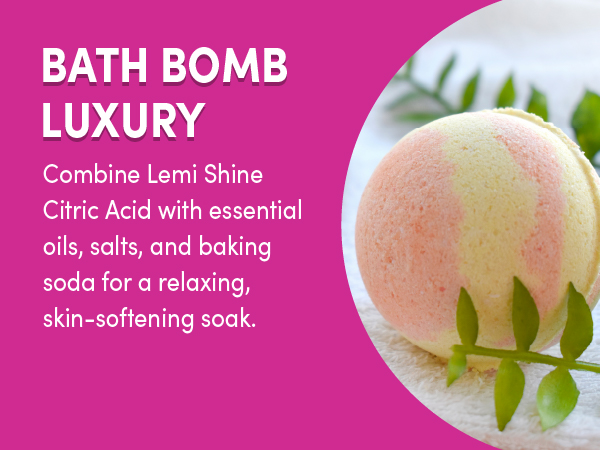 citric acid bath bomb