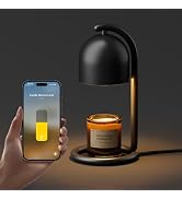 SwitchBot Smart Candle Warmer Lamp App & Voice Control, Flameless Wax Melter with Timer, Bulb x2,...