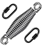 SELEWARE Heavy Duty Bag Spring for Punching Bag - Chrome Plated with Secure Closed-Loop Design fo...