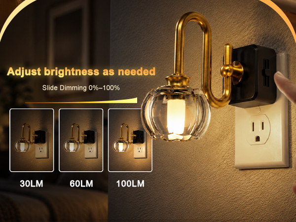 dimmable night light